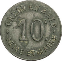 10 centimes - Crécy-en-Brie