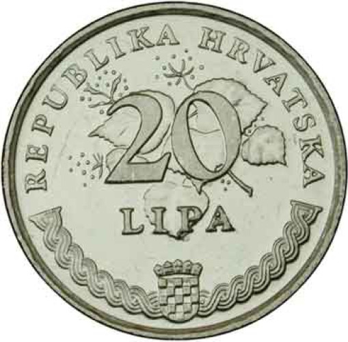 20 lipa - Croatie