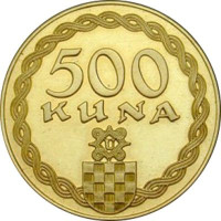 500 kuna - Croatie