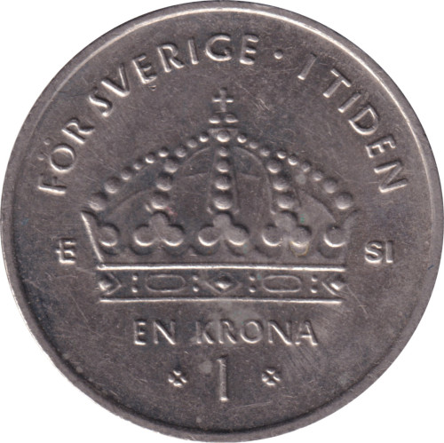 1 krona - Couronne
