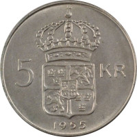 5 kronor - Couronne