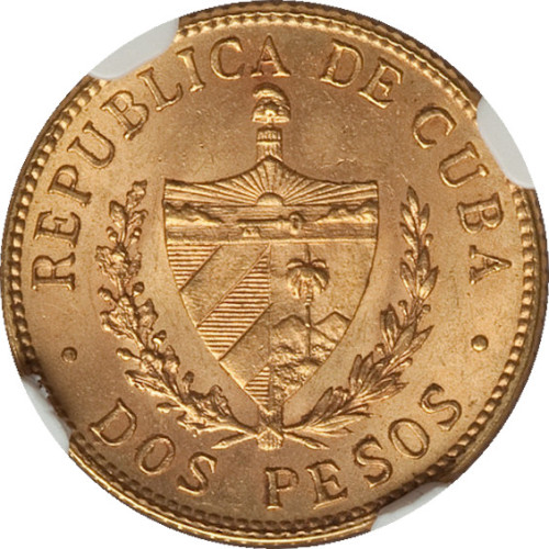 2 pesos - Cuba