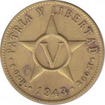 5 centavos - Cuba