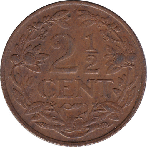 2 1/2 cents - Curacao