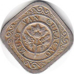 5 cents - Curacao