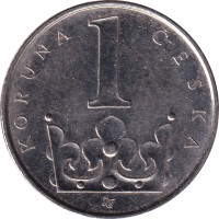 1 koruna - Republique Tchèque