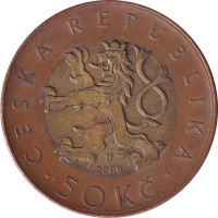 50 korun - Republique Tchèque
