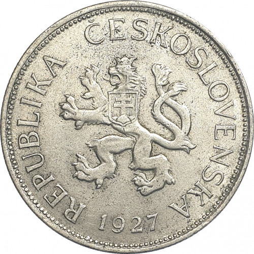 5 korun - Tchécoslovaquie