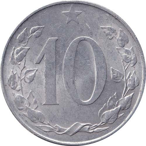 10 haleru - Tchécoslovaquie