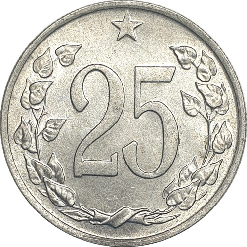 25 haleru - Tchécoslovaquie