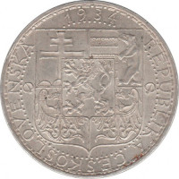 20 korun - Tchécoslovaquie