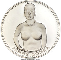 1000 francs - Dahomey