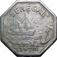 10 centimes - Dakar