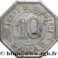 10 centimes - Dakar