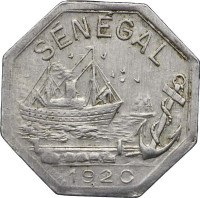 50 centimes - Dakar