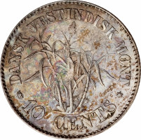 10 cents - Indes occidentales danoises