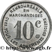 10 centimes - Dax