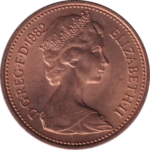 1 penny - Pound décimal