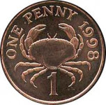 1 penny - Pound décimal