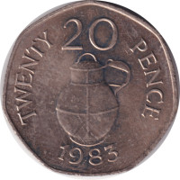 20 pence - Pound décimal
