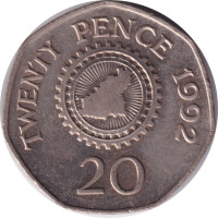 20 pence - Pound décimal