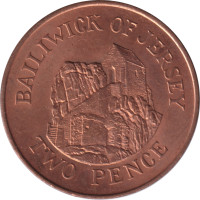 2 pence - Pound décimal