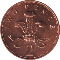 2 pence - Decimal Pound