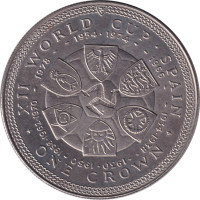 1 crown - Decimal Pound
