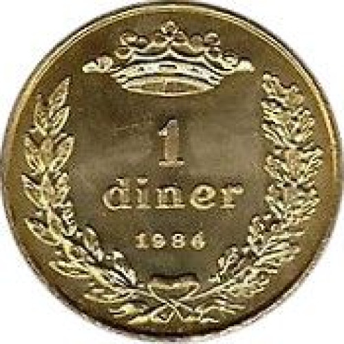 1 diner - Dinar