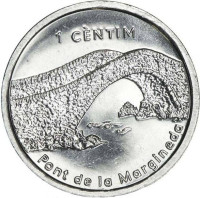 1 centim - Dinar