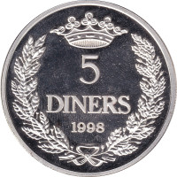 5 diners - Dinar