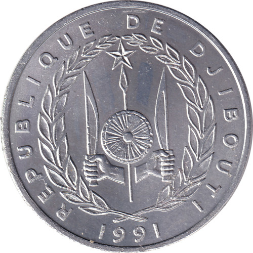 5 francs - Djibouti