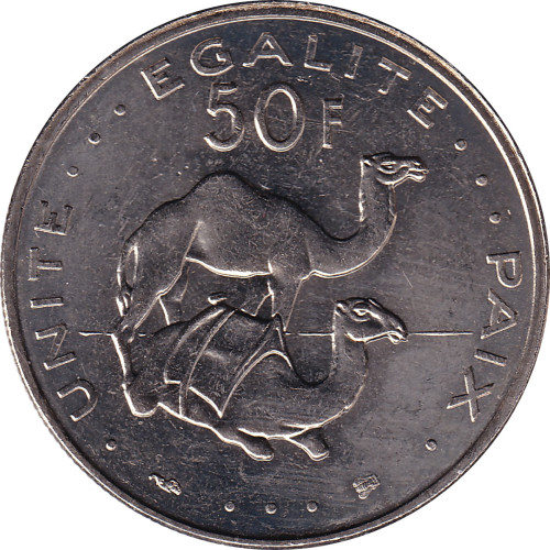 50 francs - Djibouti