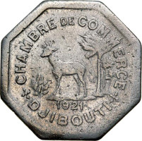 25 centimes - Djibouti