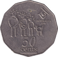 50 cents - Dollar