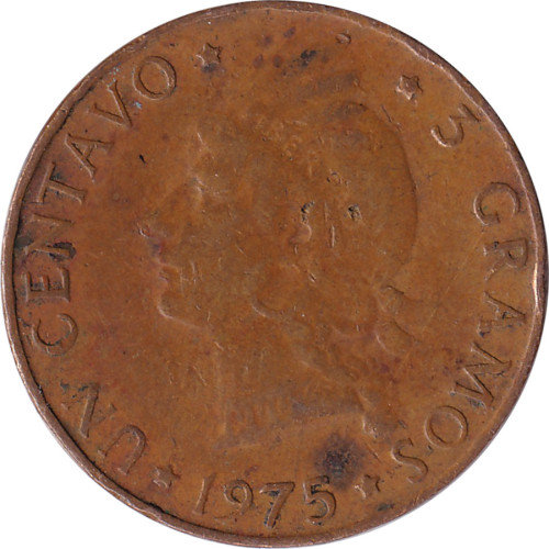 1 centavo - République Dominicaine