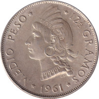 1/2 peso - République Dominicaine
