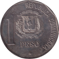 1 peso - République Dominicaine