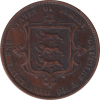 1/13 shilling - Pound duodécimal