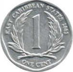 1 cent - Etats de la Caraïbe Orientale