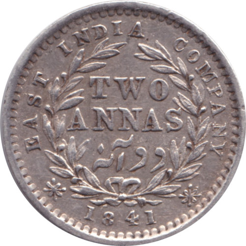 2 annas - East India Company