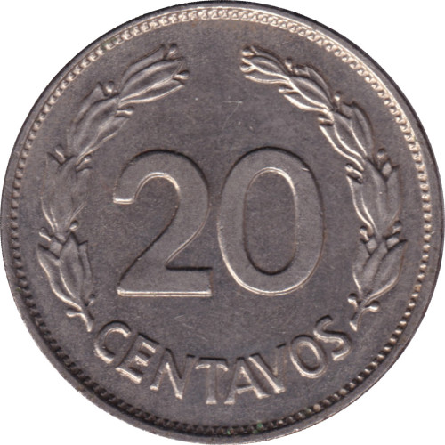 20 centavos - Équateur