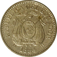 1/2 centavo - Équateur