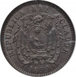 1/2 centavo - Equateur
