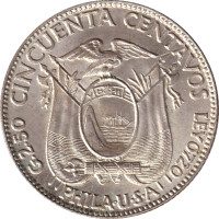 50 centavos - Équateur