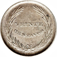 20 centavos - El Salvador