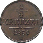 1/4 kreuzer - Empire