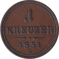 1 kreuzer - Empire