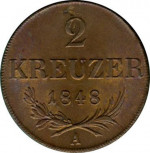 2 kreuzer - Empire