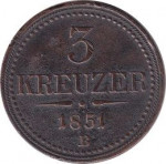 3 kreuzer - Empire